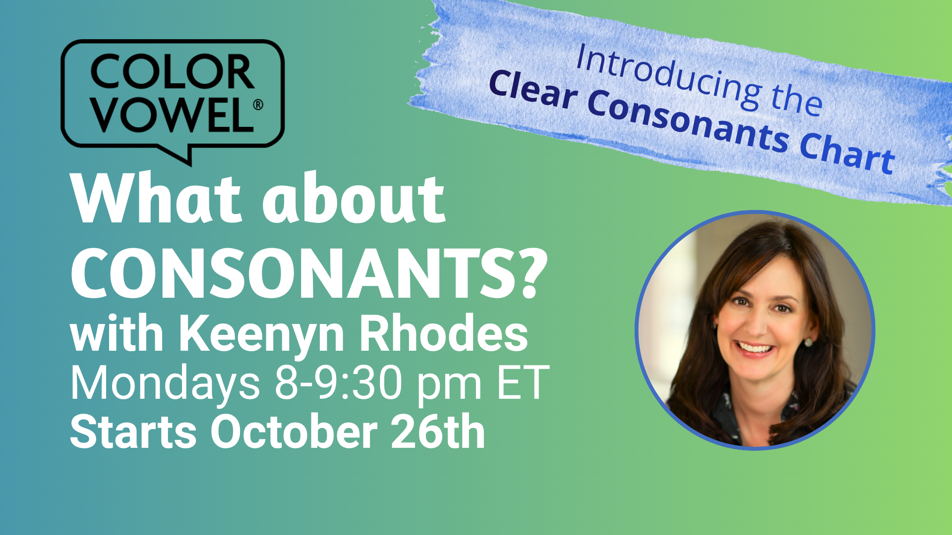 Consonants promo